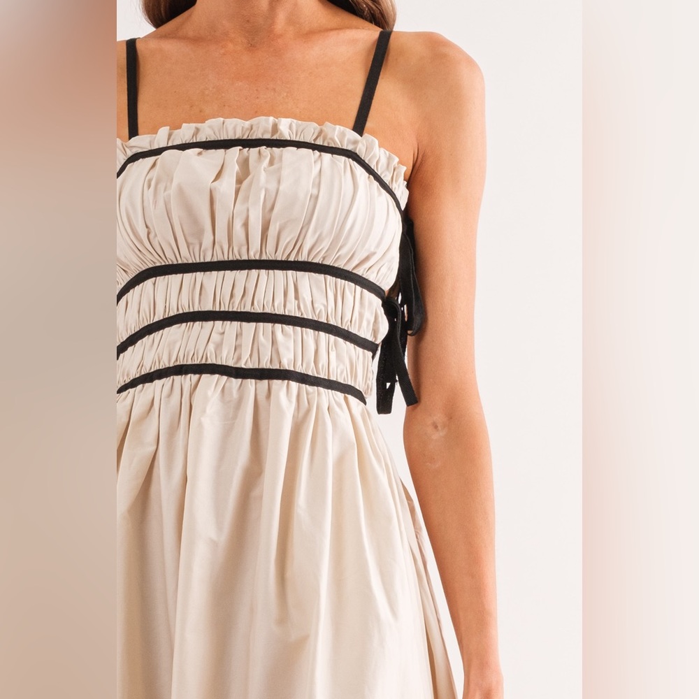 NWT Reese Natural Midi Dress